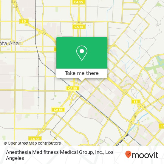 Anesthesia Medifitness Medical Group, Inc. map
