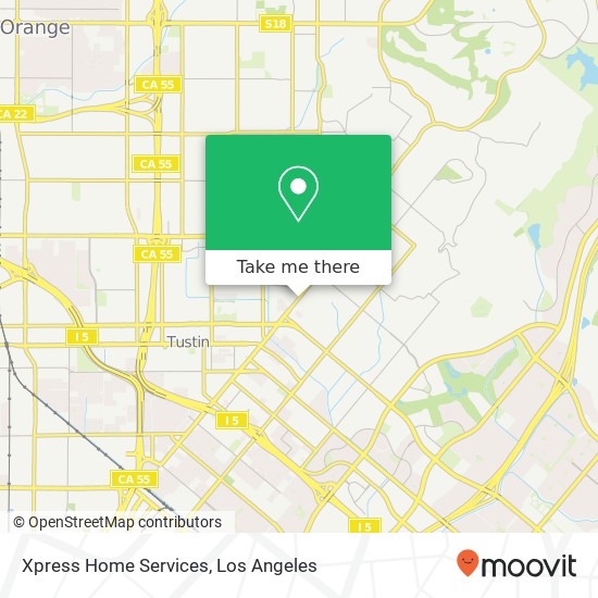 Xpress Home Services map