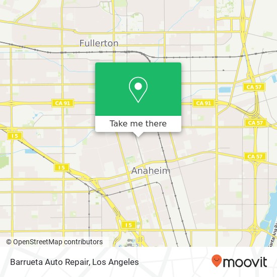 Mapa de Barrueta Auto Repair