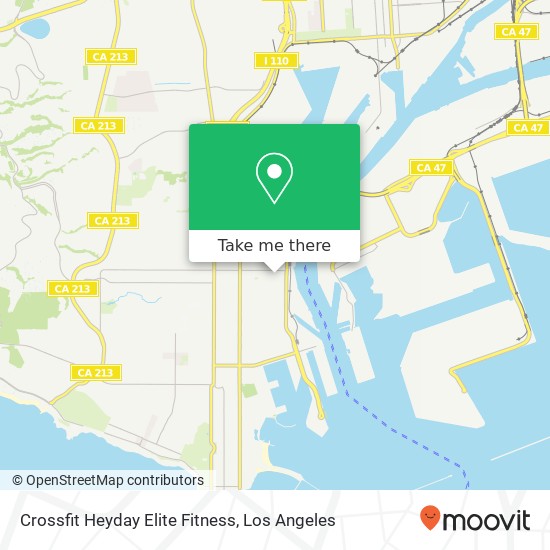 Crossfit Heyday Elite Fitness map