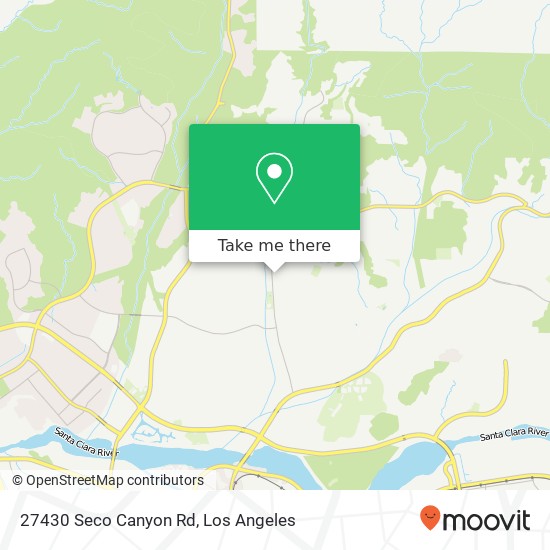 Mapa de 27430 Seco Canyon Rd