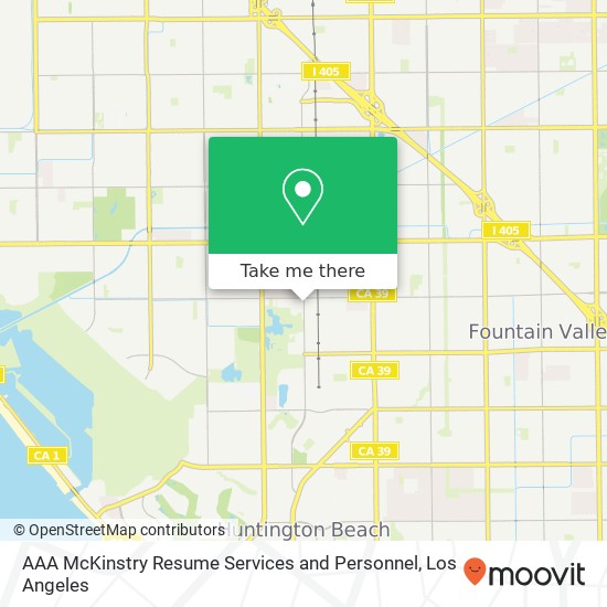 Mapa de AAA McKinstry Resume Services and Personnel