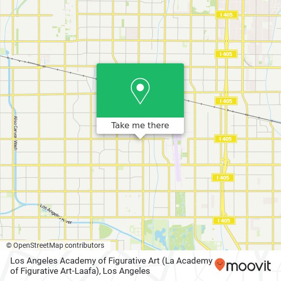 Los Angeles Academy of Figurative Art (La Academy of Figurative Art-Laafa) map