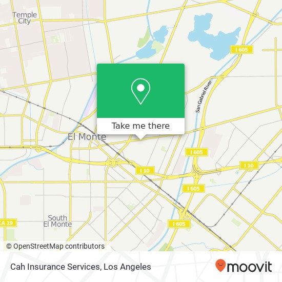 Cah Insurance Services map