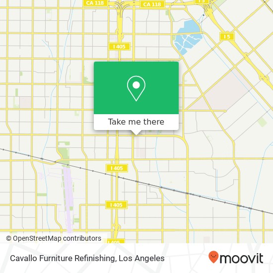 Mapa de Cavallo Furniture Refinishing