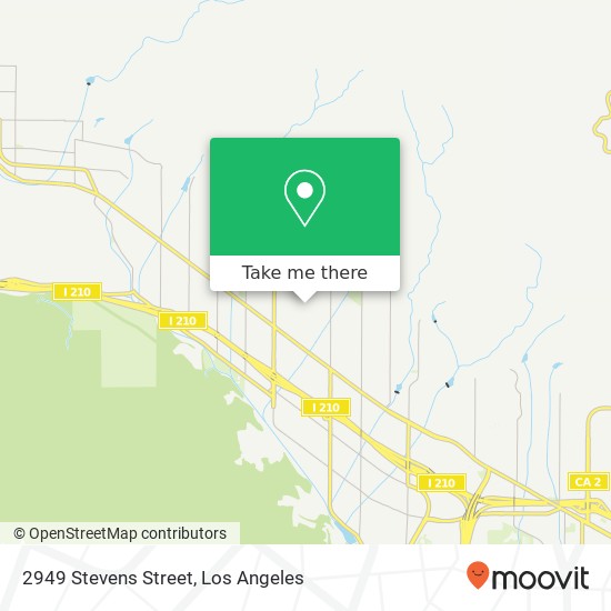 2949 Stevens Street map