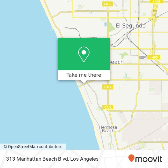 313 Manhattan Beach Blvd map