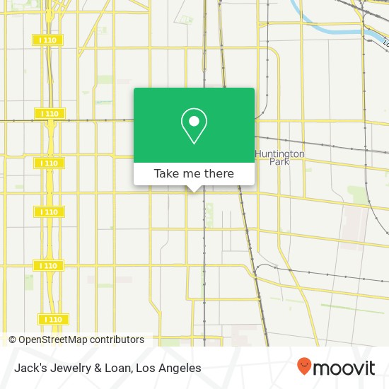Jack's Jewelry & Loan map