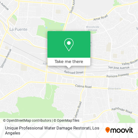 Mapa de Unique Professional Water Damage Restorati