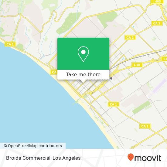 Broida Commercial map