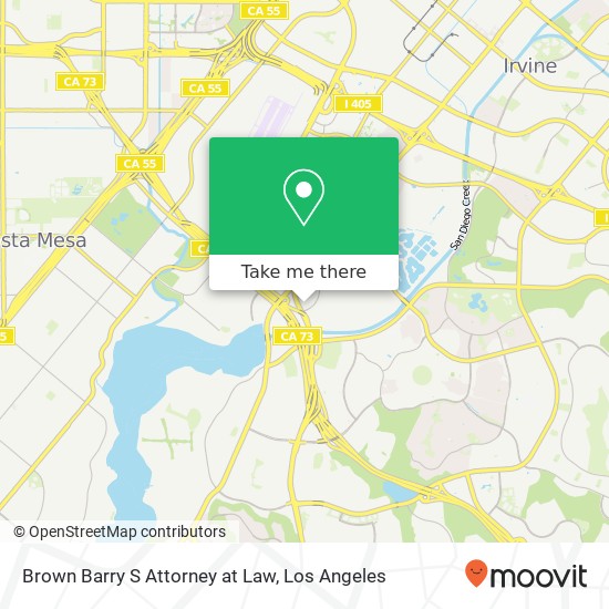 Brown Barry S Attorney at Law map