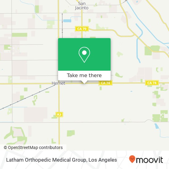 Latham Orthopedic Medical Group map