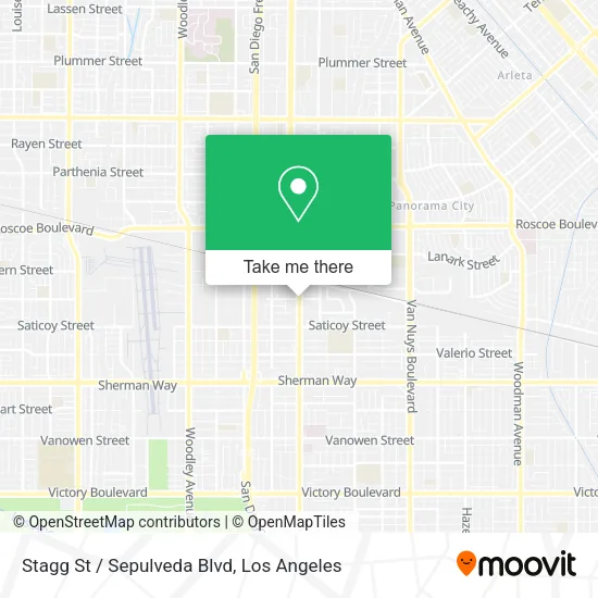 Stagg St / Sepulveda Blvd map