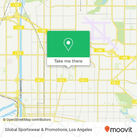 Global Sportswear & Promotions map