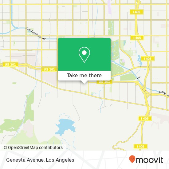 Genesta Avenue map