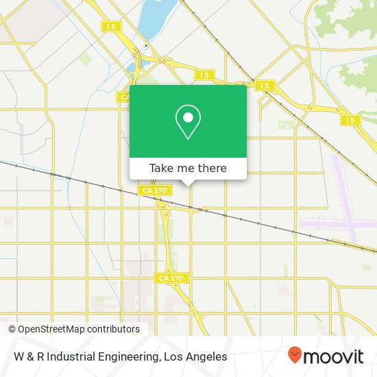 W & R Industrial Engineering map