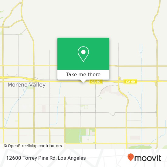 Mapa de 12600 Torrey Pine Rd