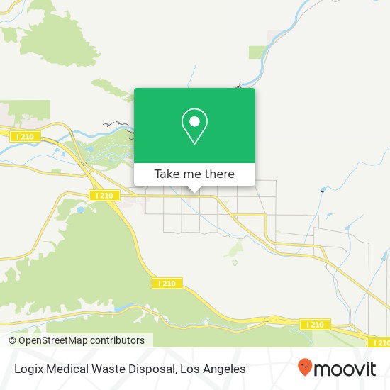 Mapa de Logix Medical Waste Disposal