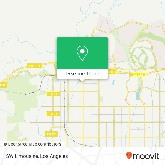 SW Limousine map