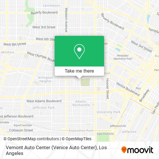 Mapa de Vemont Auto Center (Venice Auto Center)