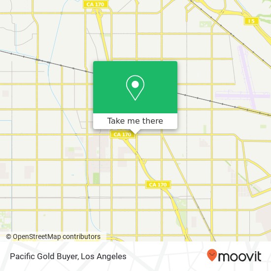 Pacific Gold Buyer map