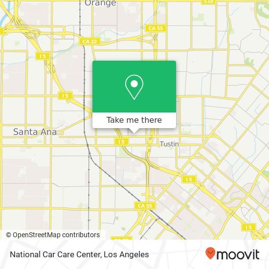 National Car Care Center map