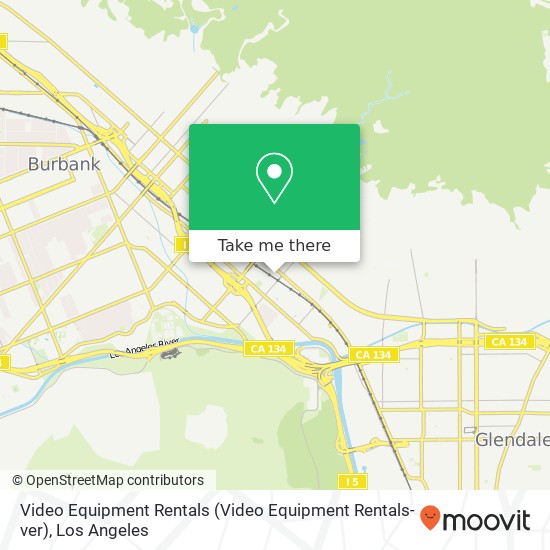Video Equipment Rentals map