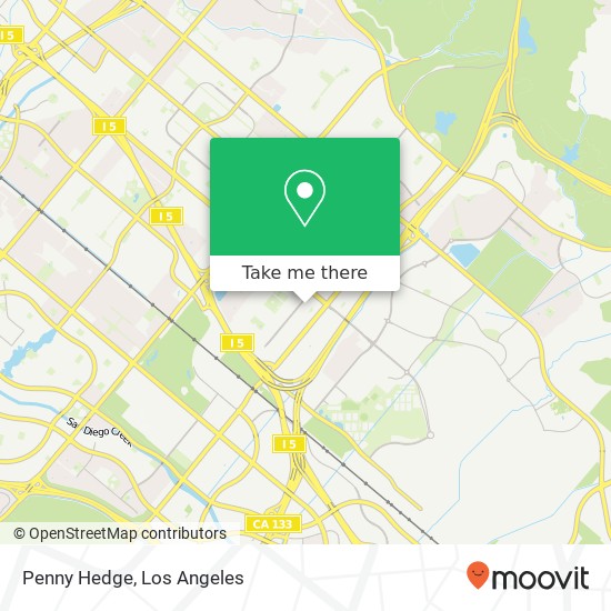 Penny Hedge map