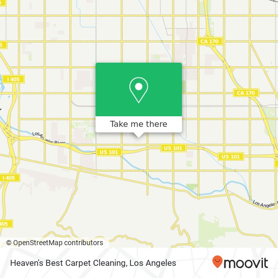 Heaven's Best Carpet Cleaning map