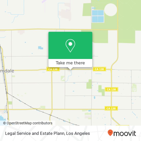 Legal Service and Estate Plann map