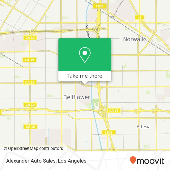 Alexander Auto Sales map