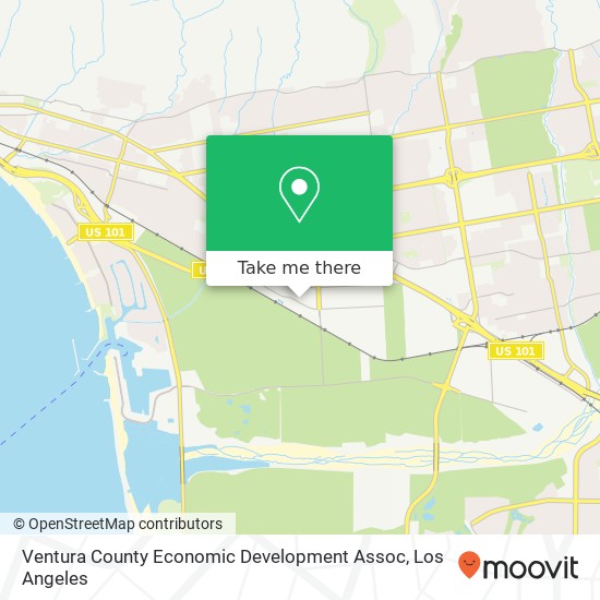 Ventura County Economic Development Assoc map