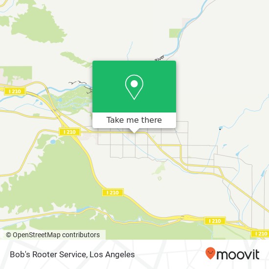 Bob's Rooter Service map