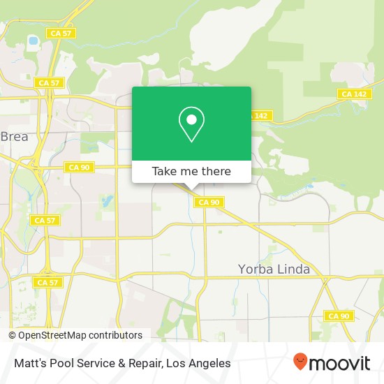 Matt's Pool Service & Repair map