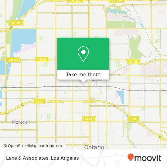 Lane & Associates map
