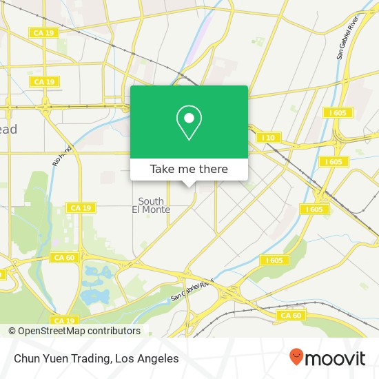 Chun Yuen Trading map