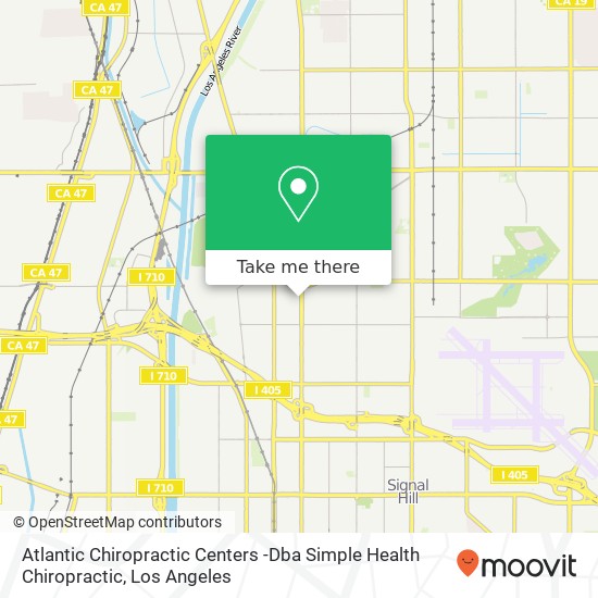 Atlantic Chiropractic Centers -Dba Simple Health Chiropractic map