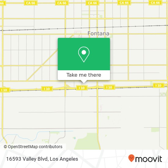 16593 Valley Blvd map