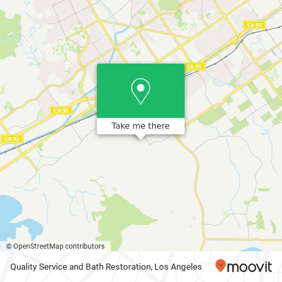 Quality Service and Bath Restoration map