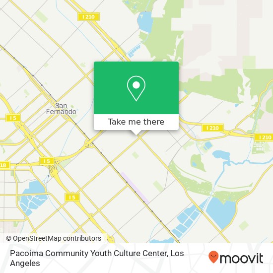 Pacoima Community Youth Culture Center map