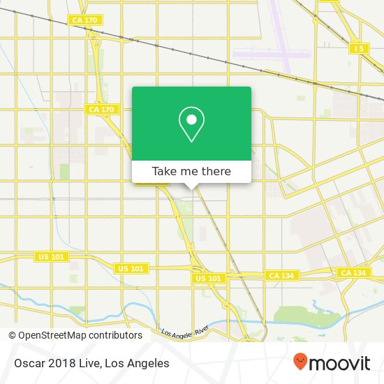 Oscar 2018 Live map