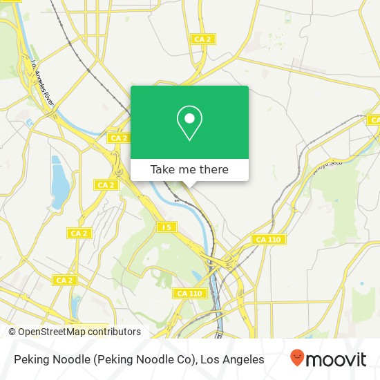 Mapa de Peking Noodle (Peking Noodle Co)