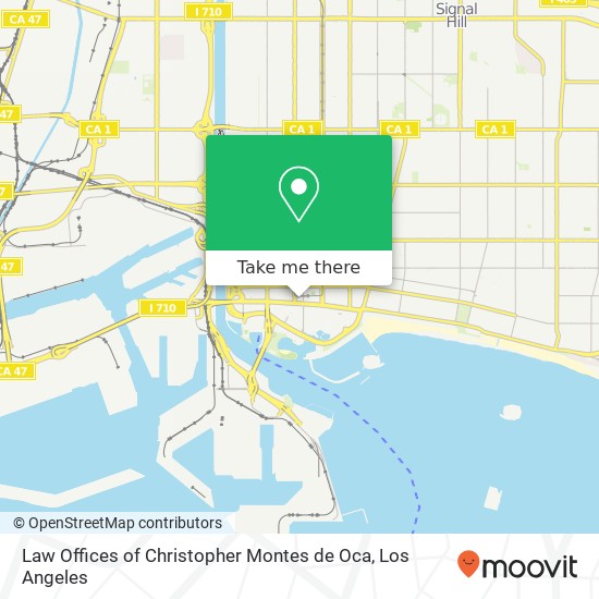 Law Offices of Christopher Montes de Oca map