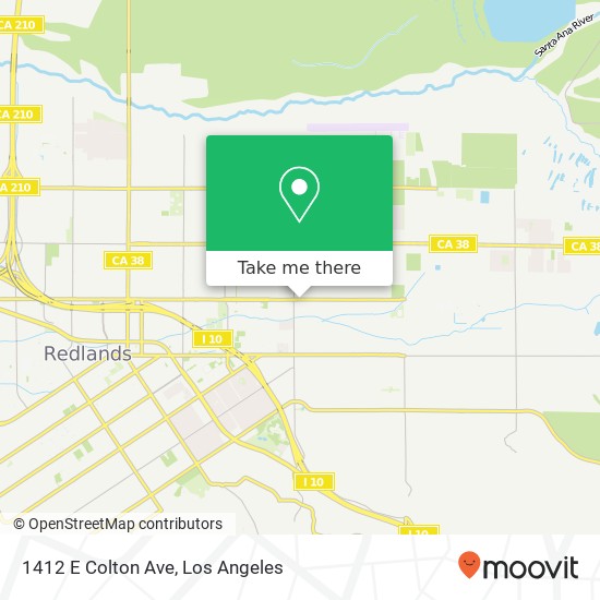 1412 E Colton Ave map