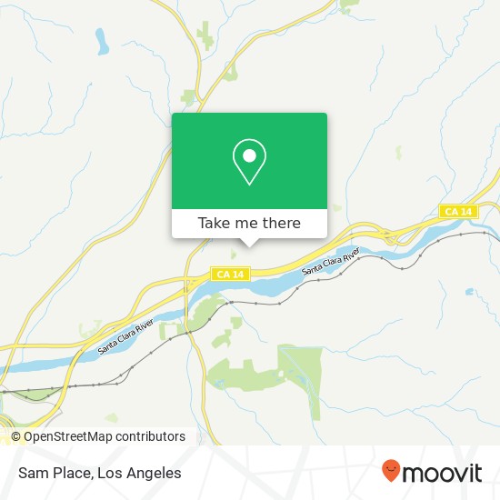 Mapa de Sam Place