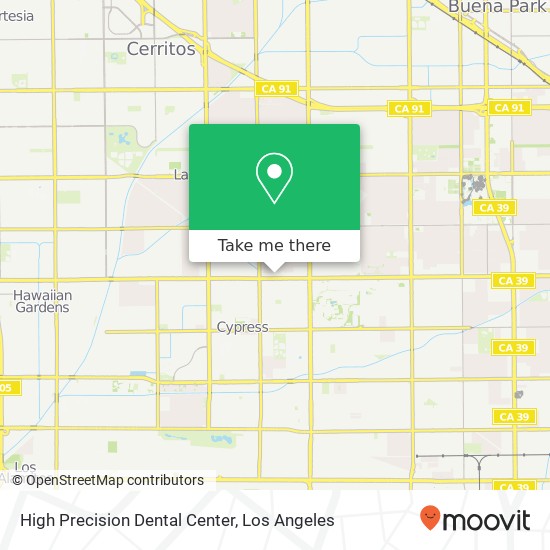 High Precision Dental Center map