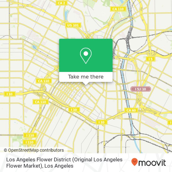 Los Angeles Flower District (Original Los Angeles Flower Market) map