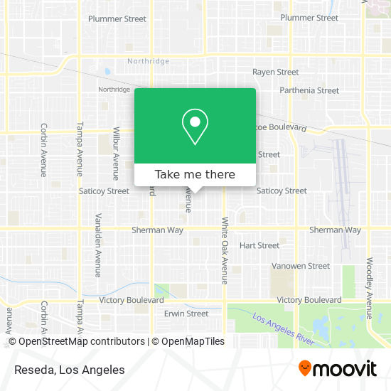 Reseda map