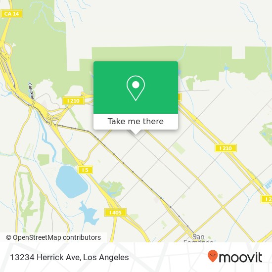 Mapa de 13234 Herrick Ave