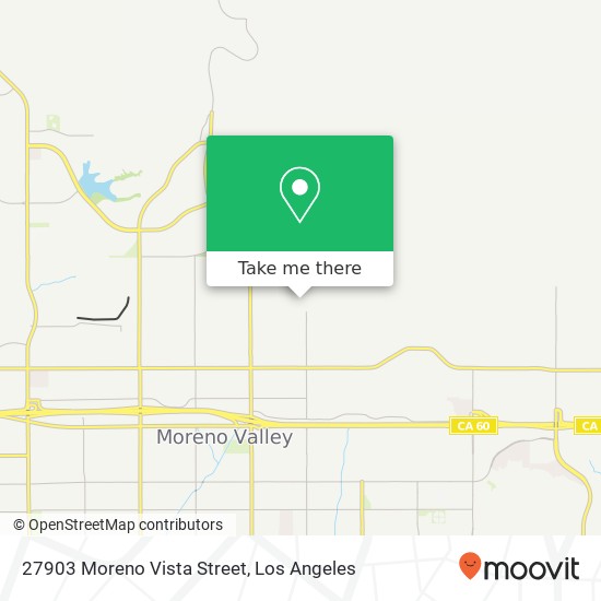 27903 Moreno Vista Street map